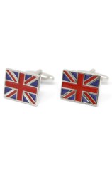 Soprano Enamelled Union Jack Cufflinks